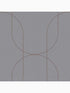 Palais Geometric fabric in grey and rose gold color - pattern number 112191 - by Graham and Brown in the Graham and Brown Collection collection