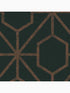 Rinku Geometric wallpaper in green and copper color - pattern number 112198 - by Graham and Brown in the Graham and Brown Collection collection