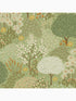 Fable Trees Trail fabric in sage green color - pattern number 115058 - by Graham and Brown in the Graham and Brown Collection collection
