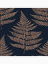 Royal Fern Trees wallpaper in dusk navy blue color - pattern number 115072 - by Graham and Brown in the Graham and Brown Collection collection