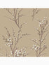 Pussy Willow fabric in natural color - pattern number 113358 - by Laura Ashley in the Laura Ashley Collection collection