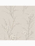 Pussy Willow fabric in dove grey color - pattern number 113361 - by Laura Ashley in the Laura Ashley Collection collection