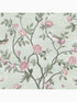 Eglantine wallpaper in eau de nil color - pattern number 113371 - by Laura Ashley in the Laura Ashley Collection collection