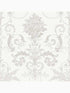 Josette Dove fabric in grey and white color - pattern number 113385 - by Laura Ashley in the Laura Ashley Collection collection