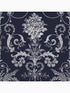 Josette wallpaper in midnight color - pattern number 113386 - by Laura Ashley in the Laura Ashley Collection collection