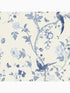 Summer Palace fabric in royal blue color - pattern number 113390 - by Laura Ashley in the Laura Ashley Collection collection