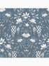 Parterre wallpaper in dark seaspray color - pattern number 113404 - by Laura Ashley in the Laura Ashley Collection collection