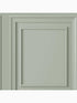 Redbrook Wood Panel wallpaper in sage color - pattern number 114905 - by Laura Ashley in the Laura Ashley Collection collection
