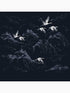 Animalia 6 Panel mural in midnight color - pattern number 115276 - by Laura Ashley in the Laura Ashley Collection collection