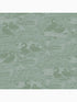Swans wallpaper in jade green color - pattern number 118472 - by Laura Ashley in the Laura Ashley Collection collection