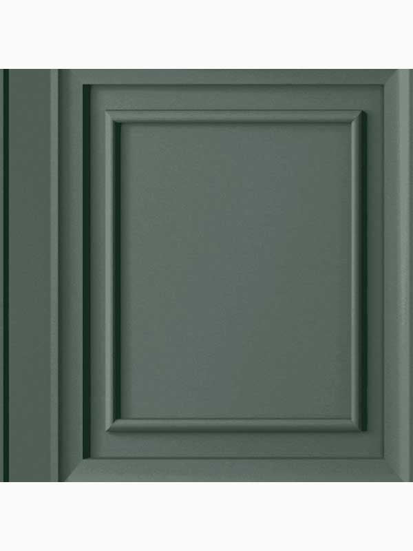 Redbrook Wood Panel wallpaper in fern green color - pattern number 119844 - by Laura Ashley in the Laura Ashley Collection collection