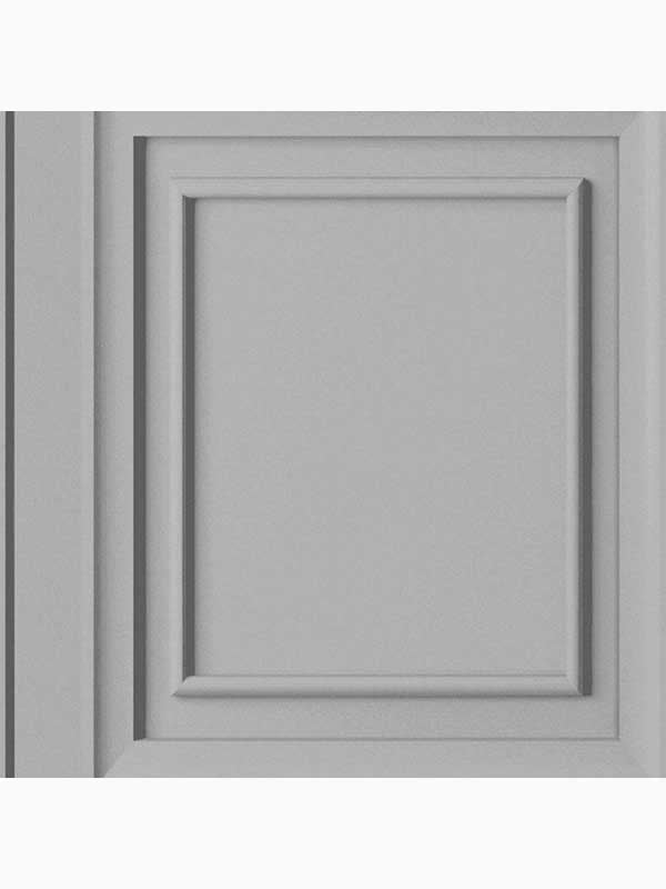 Redbrook Wood Panel wallpaper in silver color - pattern number 119845 - by Laura Ashley in the Laura Ashley Collection collection