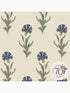 Dandelion wallpaper in dusky seaspray blue color - pattern number 121068 - by Laura Ashley in the Laura Ashley Collection collection
