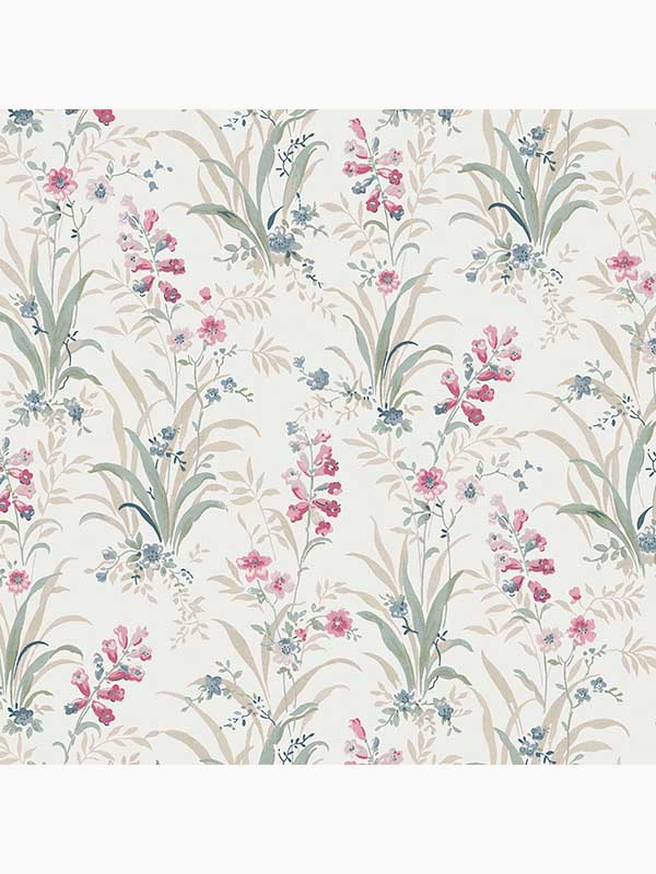 Mosedale Posy wallpaper in soft natural color - pattern number 122750 - by Laura Ashley in the Laura Ashley Collection collection