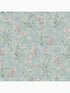 Mosedale Posy wallpaper in dark duck egg blue color - pattern number 122751 - by Laura Ashley in the Laura Ashley Collection collection