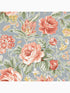 Wild Roses wallpaper in ochre yellow color - pattern number 122753 - by Laura Ashley in the Laura Ashley Collection collection