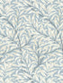 Willow Boughs fabric in dove color - pattern number W0172/02.CAC.0 - by Clarke and Clarke in the William Morris Wallcovering collection