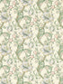 Golden Lily fabric in linen color - pattern number W0174/01.CAC.0 - by Clarke and Clarke in the William Morris Wallcovering collection