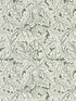 Acanthus fabric in sage color - pattern number W0175/01.CAC.0 - by Clarke and Clarke in the William Morris Wallcovering collection