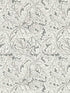 Acanthus fabric in slate color - pattern number W0175/02.CAC.0 - by Clarke and Clarke in the William Morris Wallcovering collection