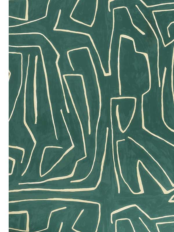 Graffito fabric in teal pearl color - pattern number GWP-3501.53.0 - by Lee Jofa Modern in the Kelly Wearstler Volume I collection
