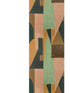 District Paper wallpaper in tobacco color - pattern number GWP-3721.376.0 - by Lee Jofa Modern in the Kelly Wearstler Volume I collection