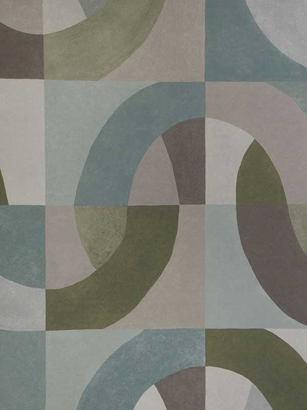 Colonnade Paper wallpaper in jadestone color - pattern number GWP-3731.1311.0 - by Lee Jofa Modern in the Kelly Wearstler Volume I collection