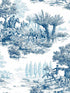 St George fabric in bluebell color - pattern number CL30302 - by Carl Robinson in the Carl Robinson 19 The Wall collection