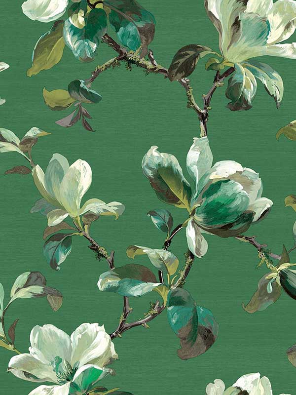 Sherbourn wallpaper in kelly color - pattern number CL31404 - by Carl Robinson in the Carl Robinson 19 The Wall collection