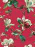 Sherbourn fabric in crimson color - pattern number CL31401 - by Carl Robinson in the Carl Robinson 19 The Wall collection