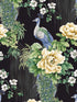 Sandy fabric in ebony color - pattern number CL31300 - by Carl Robinson in the Carl Robinson 19 The Wall collection