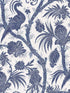 St Paul fabric in azure color - pattern number CL30502 - by Carl Robinson in the Carl Robinson 19 The Wall collection