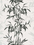 Savage Gardens fabric in charcoal color - pattern number CL31700 - by Carl Robinson in the Carl Robinson 19 The Wall collection
