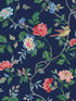 Ship House wallpaper in royal blue color - pattern number CL31612 - by Carl Robinson in the Carl Robinson 19 The Wall collection