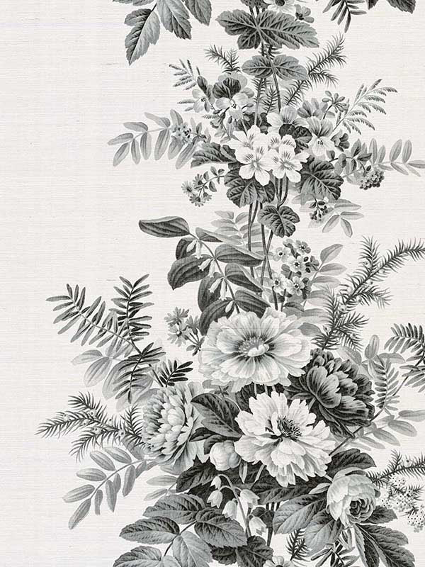 Saracens wallpaper in slate color - pattern number CL31500 - by Carl Robinson in the Carl Robinson 19 The Wall collection