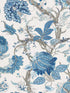 Southampton fabric in aquamarine color - pattern number CL30602 - by Carl Robinson in the Carl Robinson 19 The Wall collection