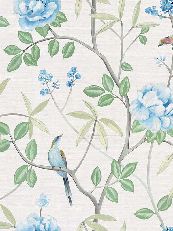 Salters fabric in azula color - pattern number CL30902 - by Carl Robinson in the Carl Robinson 19 The Wall collection