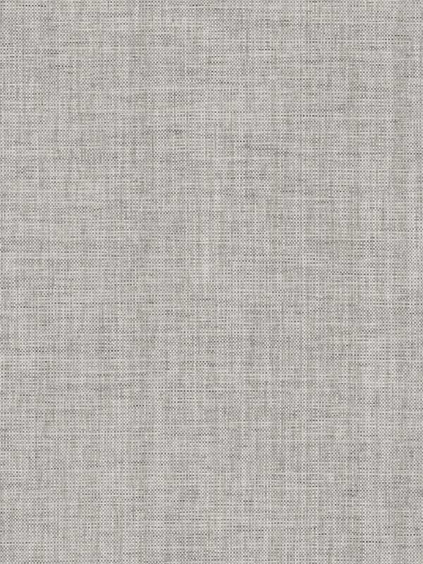 Edo Paperweave wallpaper in charcoal color - pattern number GV0183 - by Ronald Redding in the Grasscloth and Natural Resource collection