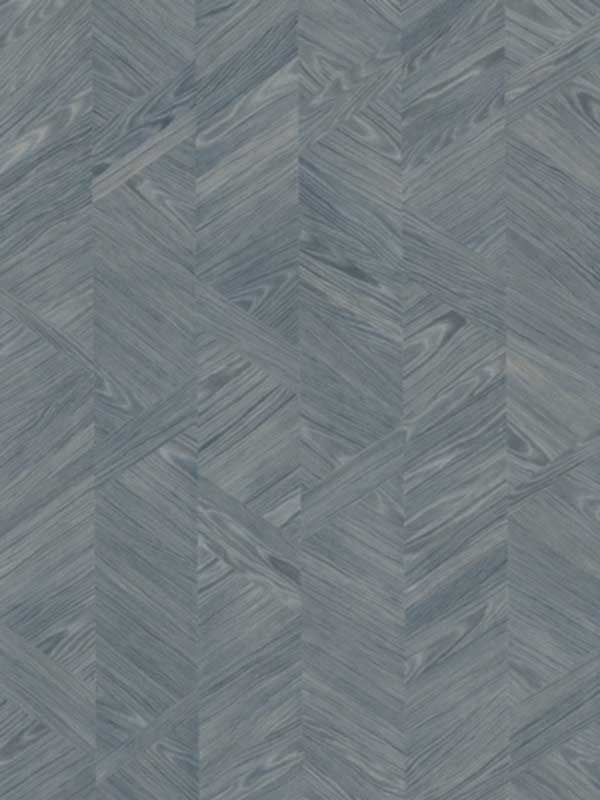 Interlocking Wood wallpaper in ocean color - pattern number GV0242 - by Ronald Redding in the Grasscloth and Natural Resource collection