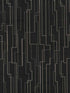 Inlay Line wallpaper in black color - pattern number GV0256 - by Ronald Redding in the Grasscloth and Natural Resource collection