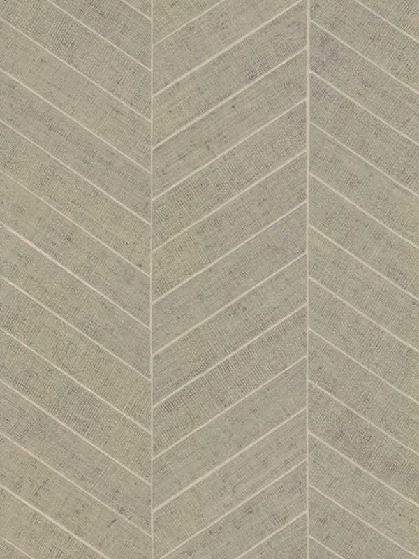 Atelier Herringbone wallpaper in linen color - pattern number HO2109GV - by Ronald Redding in the Grasscloth and Natural Resource collection
