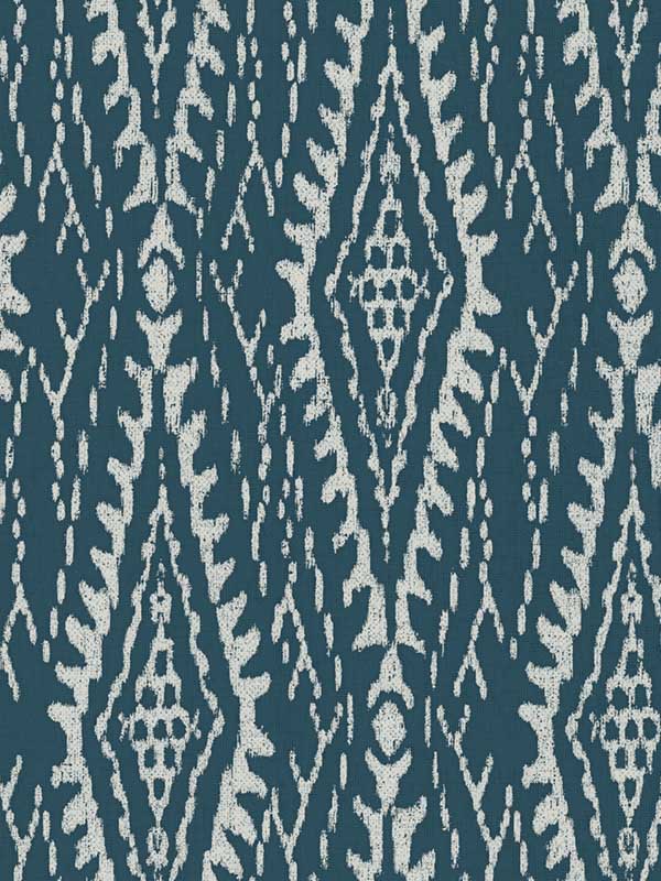 Rousseau Paperweave fabric in indigo color - pattern number LM5344 - by York Designer Series in the Lemieux et Cie Signature collection