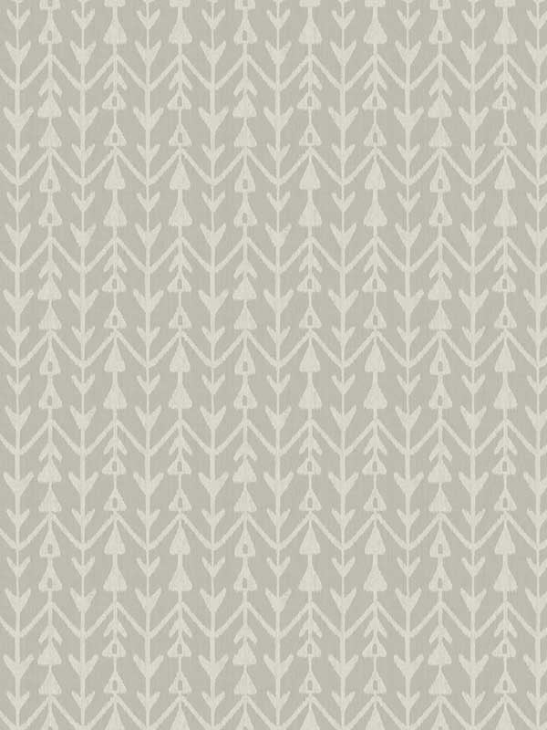Martigue Stripe wallpaper in grey color - pattern number LM5384 - by York Designer Series in the Lemieux et Cie Signature collection