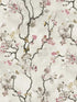 Avril Chinoiserie wallpaper in rose color - pattern number LM5411 - by York Designer Series in the Lemieux et Cie Signature collection