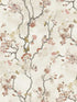 Avril Chinoiserie wallpaper in coral color - pattern number LM5413 - by York Designer Series in the Lemieux et Cie Signature collection