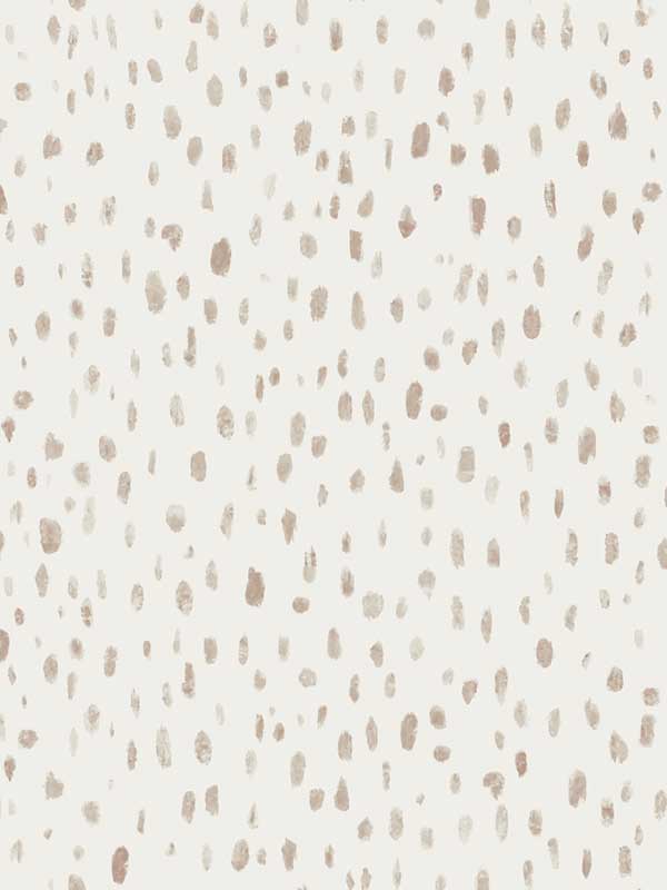 Tachette wallpaper in terracotta color - pattern number LM5422 - by York Designer Series in the Lemieux et Cie Signature collection
