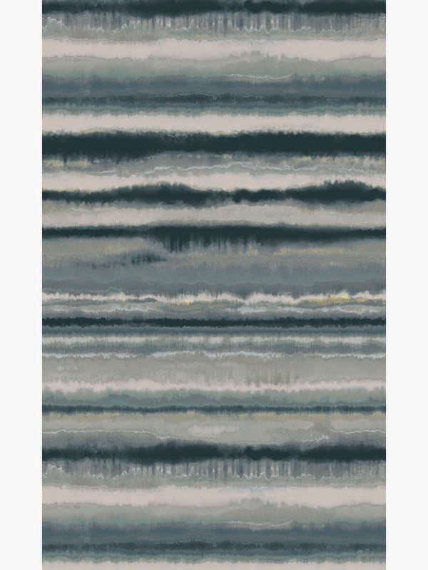Edition Mural 3 Panel mural in blue color - pattern number LM5426M - by York Designer Series in the Lemieux et Cie Signature collection