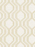Burton Modern Ogee fabric in gold color - pattern number 4141-27103 - by A Street Prints in the Solace collection