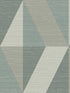 Winslow Geometric Faux Grasscloth fabric in green color - pattern number 4141-27106 - by A Street Prints in the Solace collection