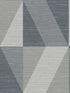 Winslow Geometric Faux Grasscloth fabric in slate color - pattern number 4141-27109 - by A Street Prints in the Solace collection